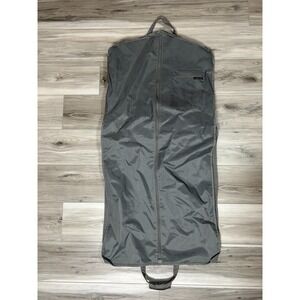 Vintage‎ Members Only Garment Bag Hanging Suit Carryon Black Folding